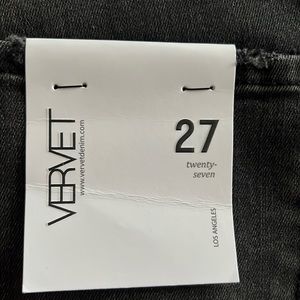 Vervet Grey Stretch Denim